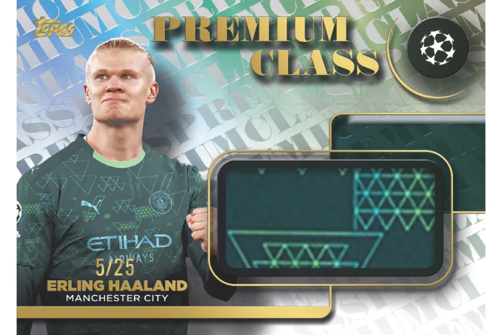 Erling Haaland — Topps Premium Class 5/25 1